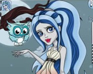 Monster High Ghoulia Yelps hairstyle ingyen játék